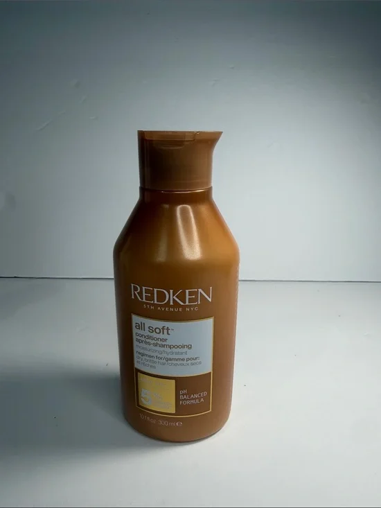 Redken All Soft Conditioner - Copper Brown Bottle