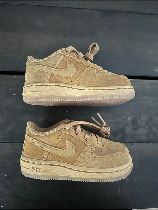 Nike Suede Sneakers in Tan Toddler 7C