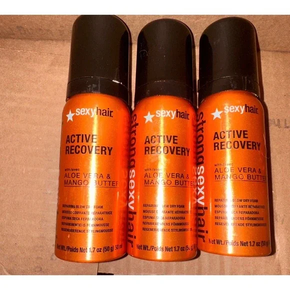 Sexy Hair Active Recovery Repairing Blow Dry Foam Travel Size hair care‎