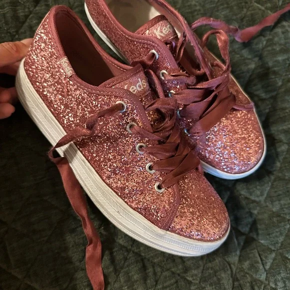 Keds Glitter Low-Top Sneakers