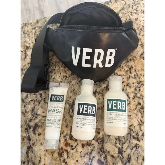 Verb hair conditioner hair shampoo hydrating shampoo travel set