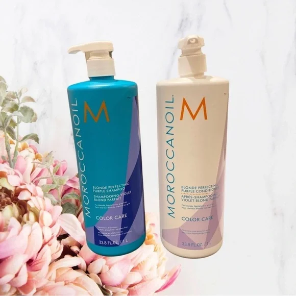 Moroccanoil Purple Blonde Shampoo Conditioner 33.8 oz