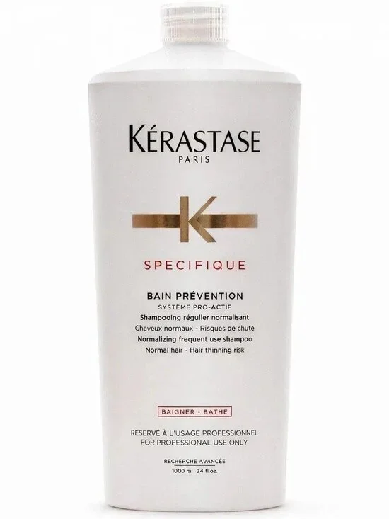 KERASTASE Specifique Bain Prevention Anti Hair-Loss Shampoo, 1000ml Saloon Size