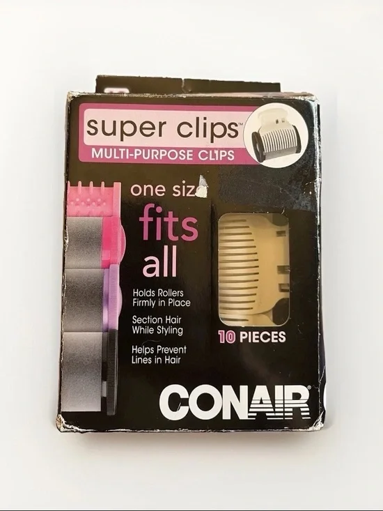 Conair Super Clips Multi-Purpose Hair Clips -  (10 Pieces)