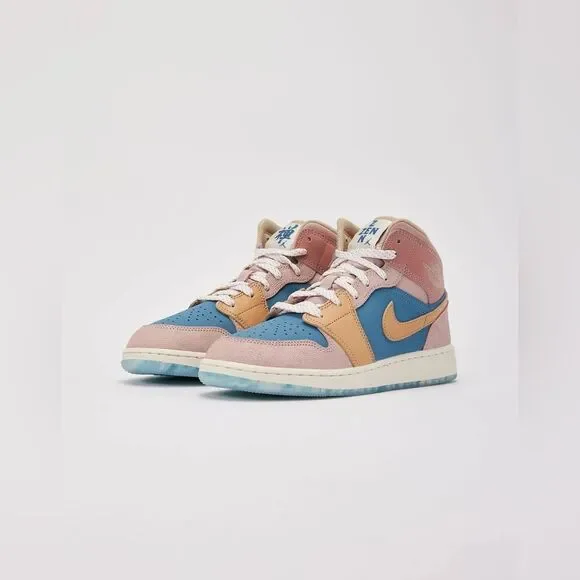 Nike Jordan 1 Mid GS Zen Sneakers L3
