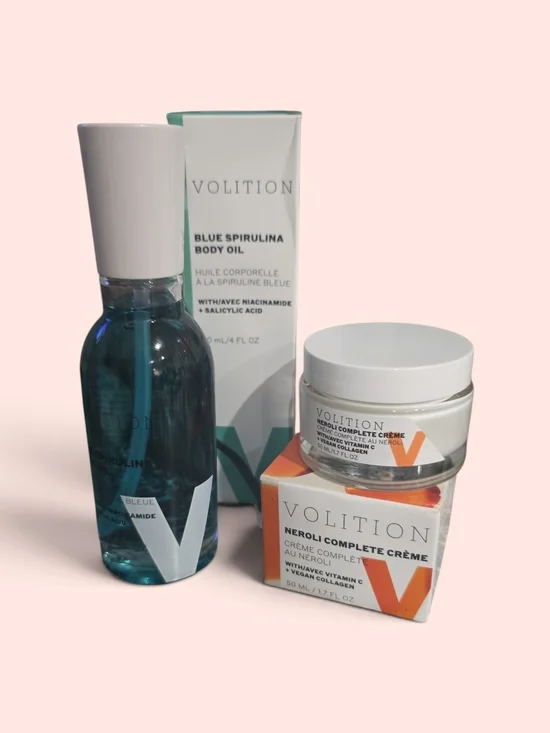 Volition - Blue Spirulina Body Oil & Neroli Complete Crème