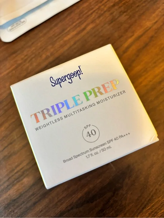 NEW Supergoop! TriplePrep SPF 40 Weightless Moisturizer