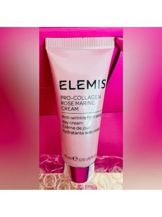 NIB ELEMIS Pro-Collagen Rose Marine Cream 15 ml Anti Wrinkle Hydrating Day Cream