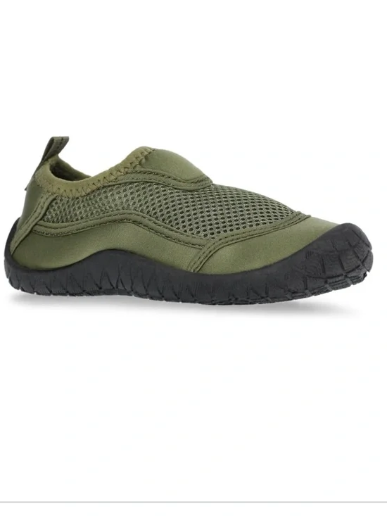 Wonder Nation Toddler Boy Water Shoes Olive Green Size 7/8 NWT
