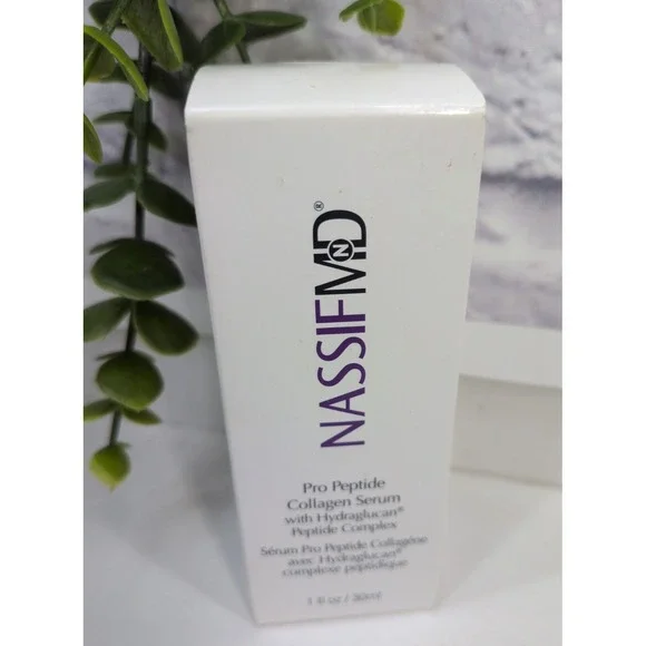 😍NIB NASSIF MD Pro Peptide Collagen Serum w/Hydraglucan PeptideComplex 1oz/30ml