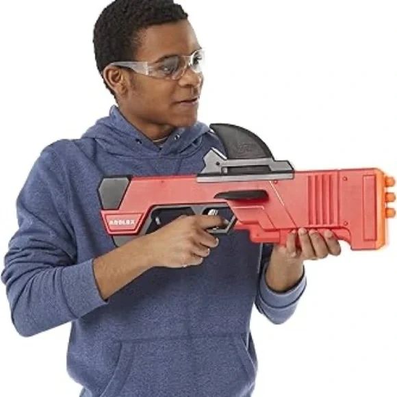 New Nerf Roblox W Code Virtual Exclusive Dart Blaster Mm2 Shark Seeker Dart Gun