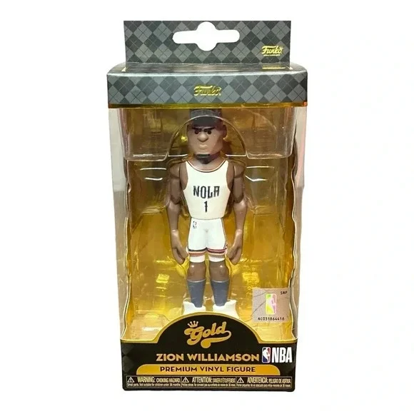 Funko Gold Zion Williamson NBA New Orleans Pelicans 5