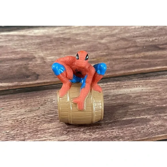Spider-Man Sitting on a Barrel Vinyl 2.5