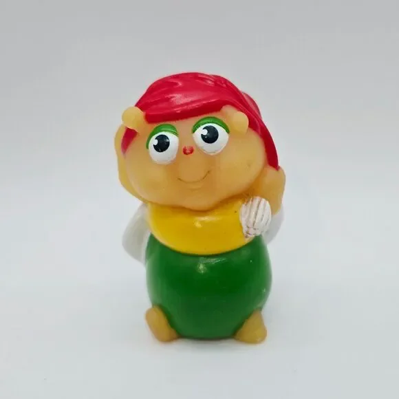Vintage Hasbro Playskool GLO Clutterbug friends worm