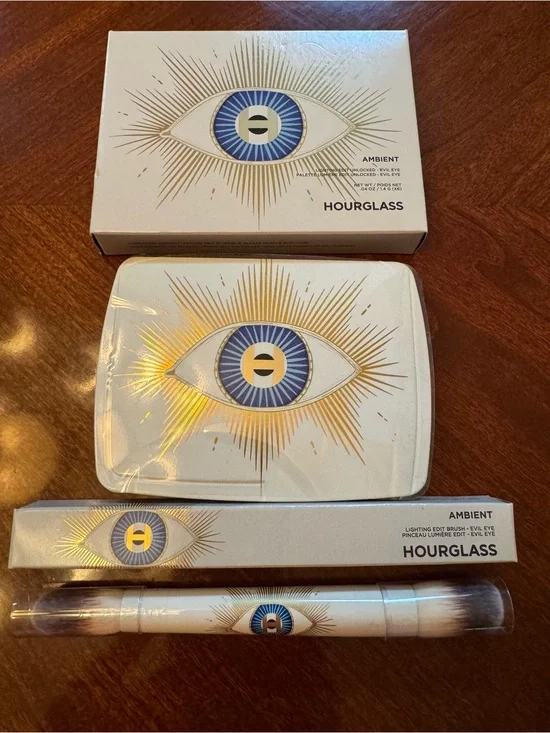 Hourglass Evil Eye Ambient Eye Palette and Brush Set — 2 pieces **NIB**