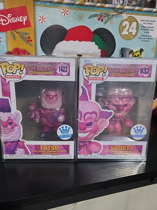 Funko Pink Killer Klowns Fatso & Shorty Vinyl 2-Pack Pop! Movies