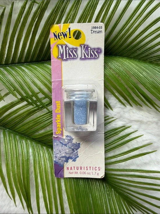 NEW in Package Vintage Y2K Miss Kiss Sparkle Dust Loose Glitter Dream Blue