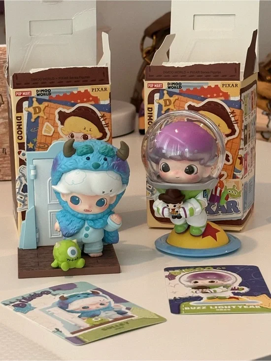 DIMOO x Pixar DUO figurines