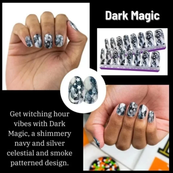 Color Street Nail Strips Dark Magic