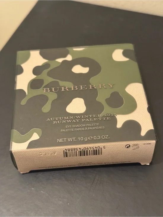 NIB Burberry Runway Palette Autumn/Winter 2015 Eyeshadow Camouflage LE UNOPENED