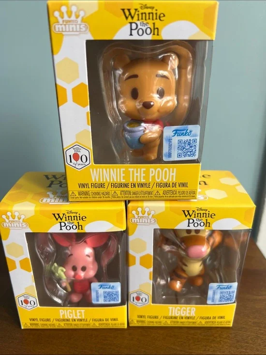 100 yrs. Funko Winnie the Pooh Minis Trio