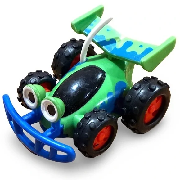 Mattel Toy Story Action Links RC Buddy Figure Green Blue Toy Car Disney Pixar