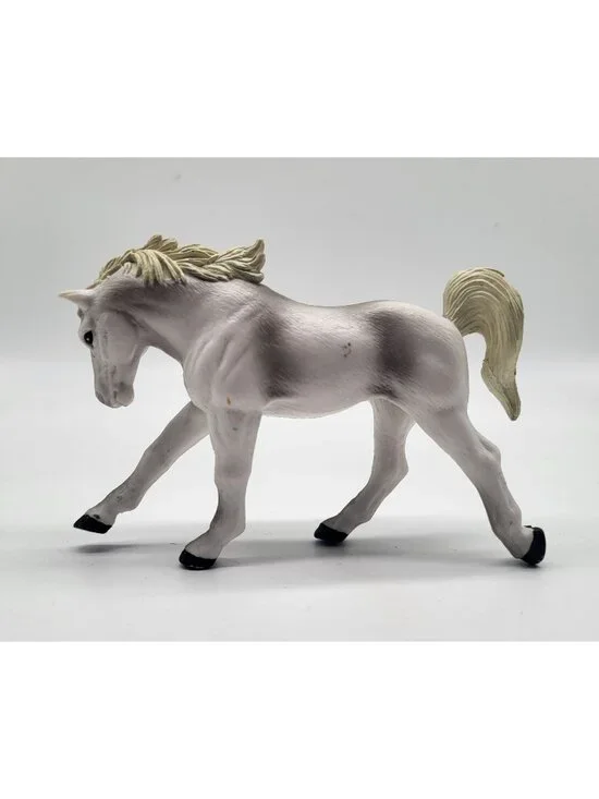 Blip Toys Galloping Mare White Horse Toy 2019 Animal Planet Figurine