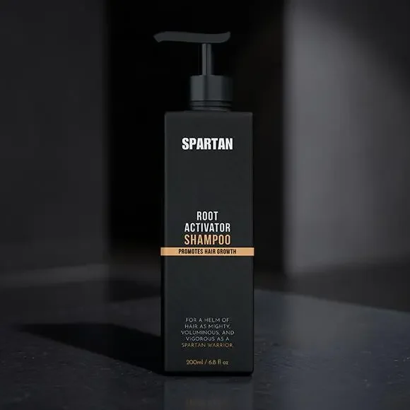 SPARTAN Root Activator Shampoo 200ml 6.8 oz Men's Hair Care New Sealed