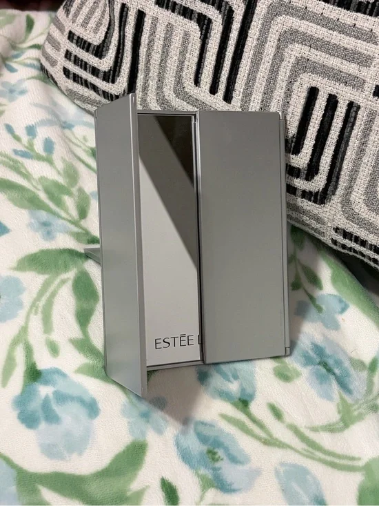 Estee Lauder Silver Tri-Fold Travel Mirror