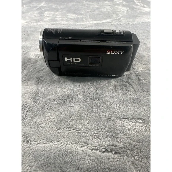 Sony Handycam HDR-PJ230 Black HD Camcorder Projector Carl Zeiss 32x Zoom 8.9MP