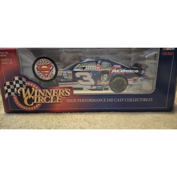 Dale‎ Earnhardt Jr #3 AC Delco Superman 1:24 Diecast 1998