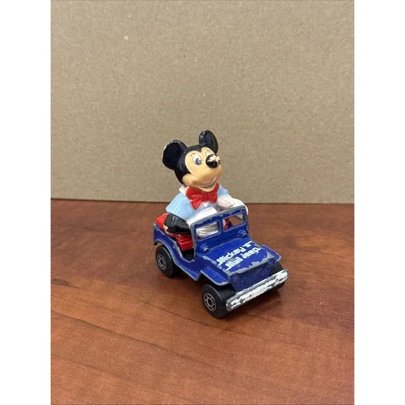 1979 Matchbox Walt Disney Mickey Mouse Mail Jeep No 5 & 6 Lesney Hong Kong