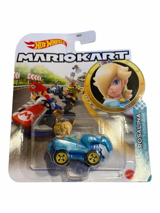 Hot Wheels Mario Kart Rosalina Birthday Girl Car Die Cast HDB32 Sealed