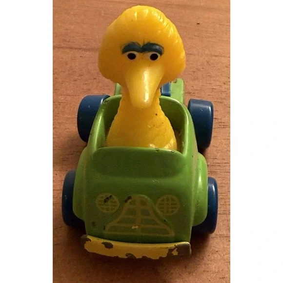 vintage big bird builders dump truck 1982 Muppet Inc. Playskool Inc.‎