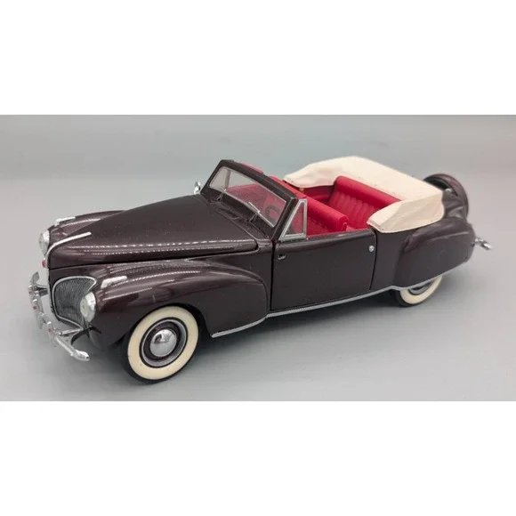1941 Lincoln Continental Diecast Car 1/18 Scale‎ Franklin Mint Precision Model