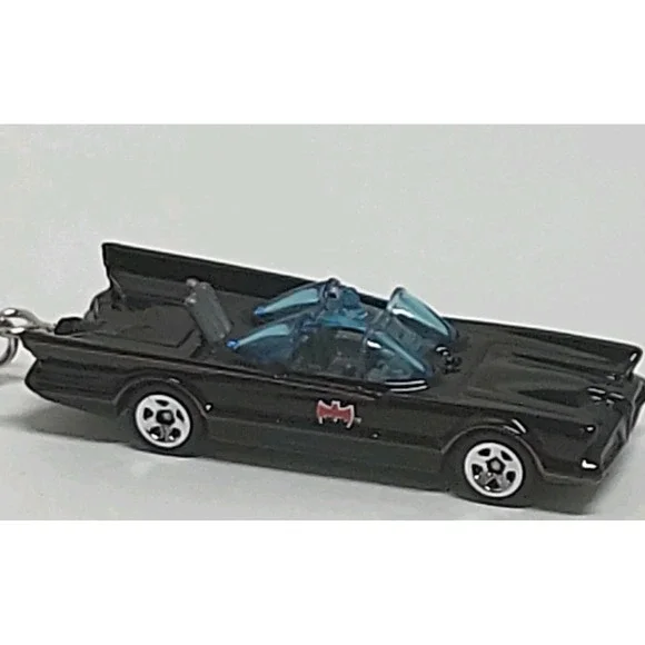 Hot Wheels 1966 Batmobile TV Series Diecast 1:64 Custom Keychain