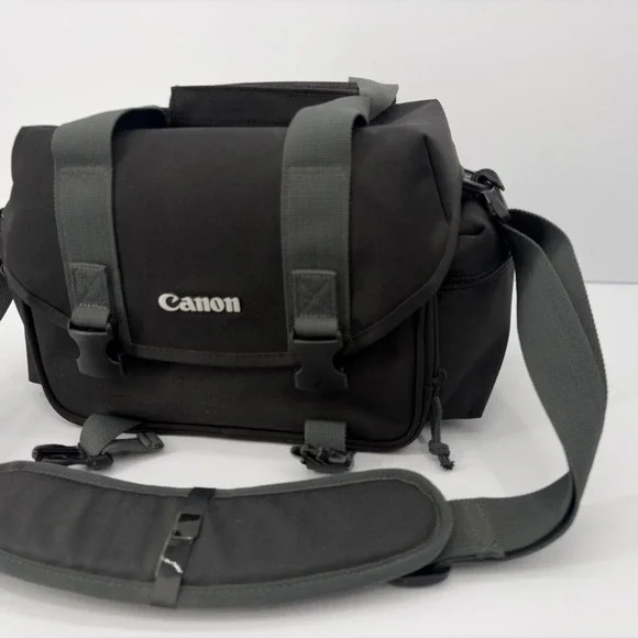 Canon 300DG Digital Gadget Camera Bag DSLR EOS Rebel Black Gray Padded Case