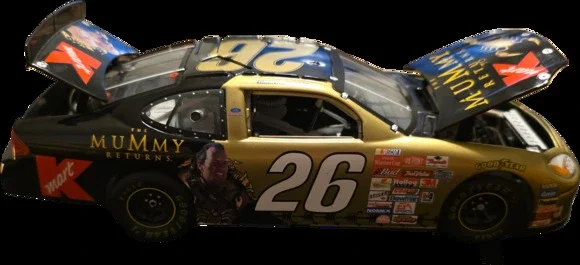 Jimmy Spencer #26 Kmart The Mummy Returns 1/24 Diecast Team Caliber Loose