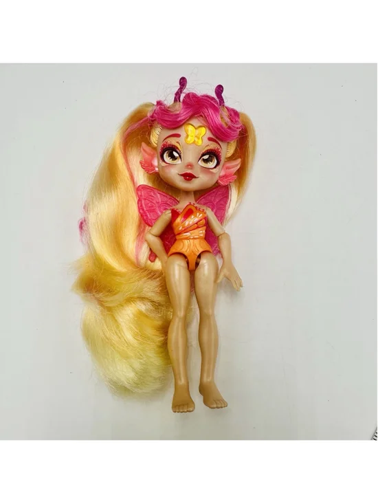 Magic Mixies Pixlings Flitta Butterfly Exclusive Doll 6” No Clothes Moose Toys