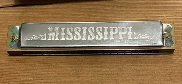 Mississippi Harmonica Co Regal Brand Vintage Music Instrument Original Box USA