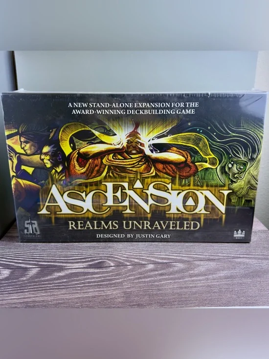 Ascension Realms Unraveled Board Game NEW Sealed Deckbuilding