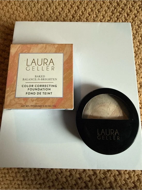 Laura Geller Baked Color Correcting Foundation - porcelain