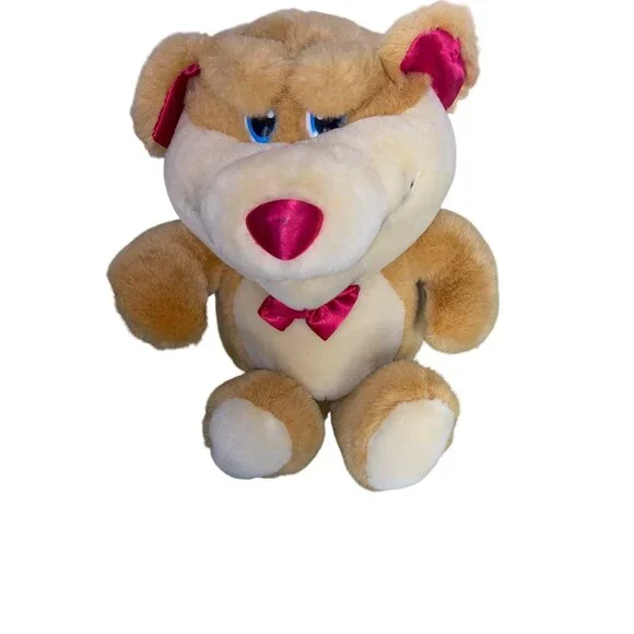 Nickels The Bow Tie Bear Plush‎ Stuffed Animal 12 Inches