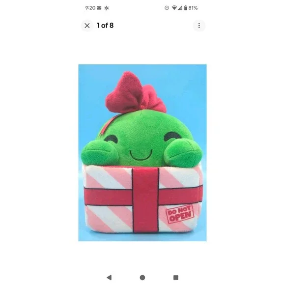 YouTooz Slimedcicle Wrapped Plush Gift Box Collectible Soft Toy NWT