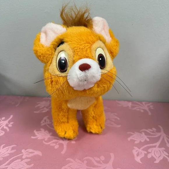 Vintage 1988 Disney Oliver and Company Oliver Plush Disneyland WDW 9 Inch