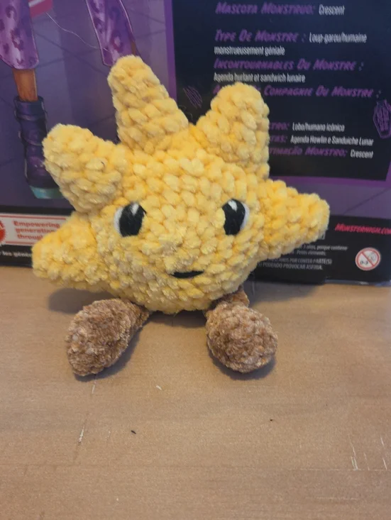 Handmade Crochet Sun Jellycat