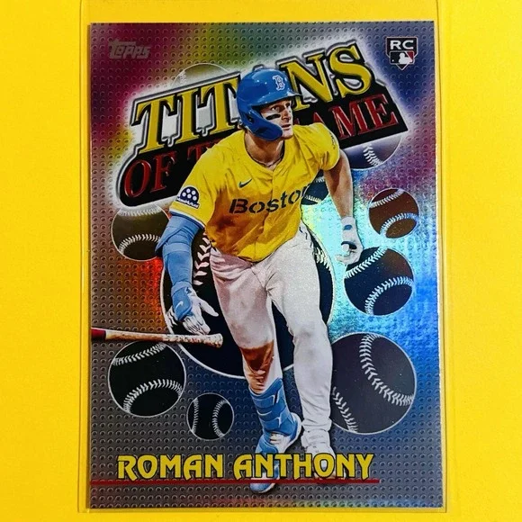 2026 Topps Titans of the Game Roman Anthony RC TOG-9 Boston Red Sox‎