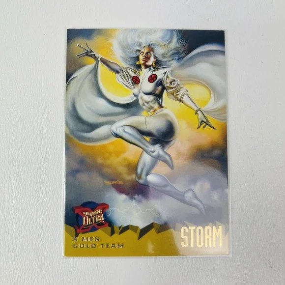 1995 Fleer Ultra‎ Marvel X Men Gold Team 104 Storm Card