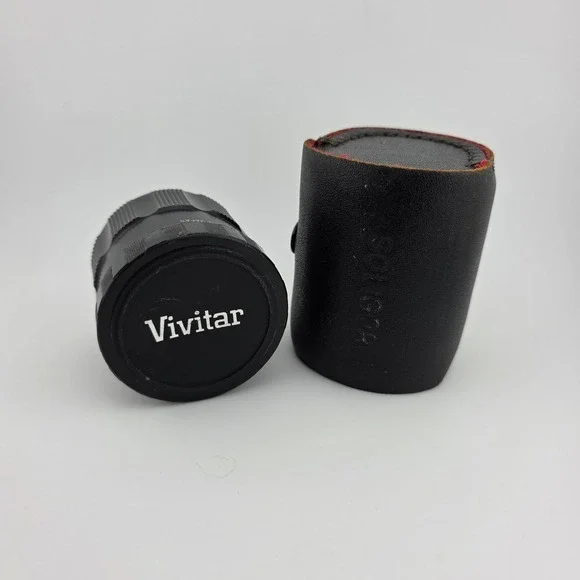 Vivitar 3X Tele Converter‎ Lens Japan with Case Photography Camera Accessory