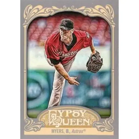 2012 Topps Gypsy Queen Brett Myers # 126 Houston Astros